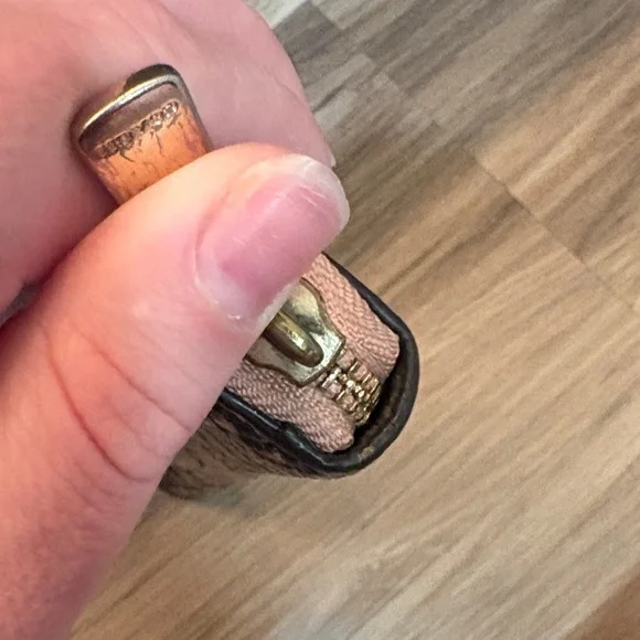 Coach Tan and Snake Print Women's Wallet (project wallet dirty) - Picture 10 of 11